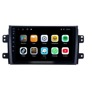 Navigatie dedicata cu Android Fiat Sedici 2006 - 2015, 1GB RAM, Radio GPS Dual Zone, Display HD IPS 9" Touchscreen, Internet Wi-Fi, Bluetooth, MirrorLink, USB 100480218