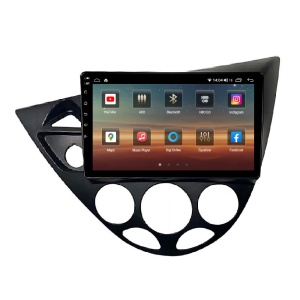 Navigatie dedicata cu Android Ford Focus I 1998 - 2005, 4GB RAM, Radio GPS Dual Zone, Display HD QLED 9" Touchscreen, Internet Wi-Fi si slot SIM 4G, Bluetooth, MirrorLink, USB 100256088
