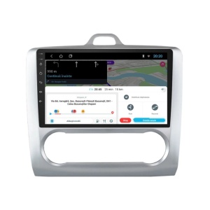 Navigatie dedicata cu Android Ford Focus II 2004 - 2011, clima automata, 2GB RAM, Radio GPS Dual Zone, Display HD IPS 9" Touchscreen, Internet Wi-Fi, Bluetooth, MirrorLink, USB 100510278