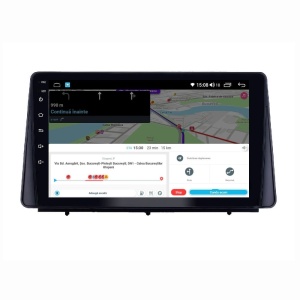Navigatie dedicata cu Android Ford Focus IV dupa 2018, 2GB RAM, Radio GPS Dual Zone, Display HD QLED 10" Touchscreen, Internet Wi-Fi si slot SIM 4G, Bluetooth, MirrorLink, USB 100291188