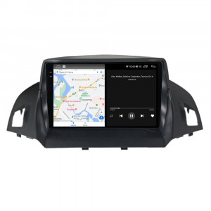 Navigatie dedicata cu Android Ford Kuga II 2012 - 2019, 8GB RAM, Radio GPS Dual Zone, Display 2K QLED 9.5" Touchscreen, Internet Wi-Fi si slot SIM 4G, Bluetooth, MirrorLink, USB, Waze 106198