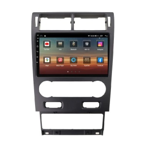 Navigatie dedicata cu Android Ford Mondeo III 2000 - 2007, clima automata, 4GB RAM, Radio GPS Dual Zone, Display HD QLED 9" Touchscreen, Internet Wi-Fi si slot SIM 4G, Bluetooth, MirrorLink, USB 100251738