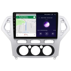 Navigatie dedicata cu Android Ford Mondeo IV 2007 - 2011, clima manuala, 4GB RAM, Radio GPS Dual Zone, Display HD QLED 10" Touchscreen, Internet Wi-Fi si slot SIM 4G, Bluetooth, MirrorLink, USB 100289538