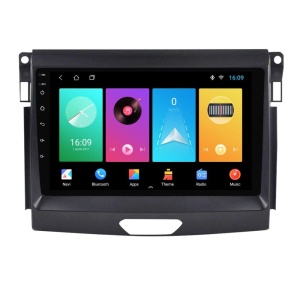 Navigatie dedicata cu Android Ford Ranger dupa 2015 fara navigatie originala, 4GB RAM, Radio GPS Dual Zone, Display HD IPS 9" Touchscreen, Internet Wi-Fi, Bluetooth, MirrorLink, USB - Img 2