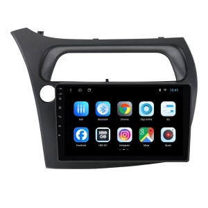 Navigatie dedicata cu Android Honda Civic VIII Hatchback 2006 - 2011, 4GB RAM, Radio GPS Dual Zone, Display HD IPS 9" Touchscreen, Internet Wi-Fi, Bluetooth, MirrorLink, USB - Img 3