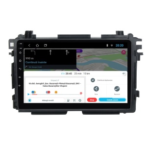 Navigatie dedicata cu Android Honda HR-V 2014 - 2021, 1GB RAM, Radio GPS Dual Zone, Display HD IPS 10" Touchscreen, Internet Wi-Fi, Bluetooth, MirrorLink, USB 100529628