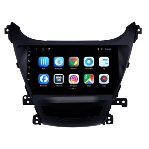 Navigatie dedicata cu Android Hyundai Elantra V 2014 - 2016, 1GB RAM, Radio GPS Dual Zone, Display HD IPS 9" Touchscreen, Internet Wi-Fi, Bluetooth, MirrorLink, USB 100486518