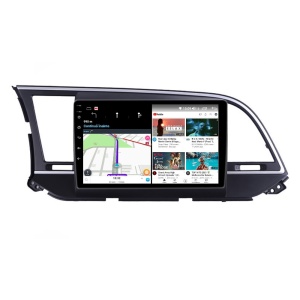 Navigatie dedicata cu Android Hyundai Elantra VI 2015 - 2018, 4GB RAM, Radio GPS Dual Zone, Display HD QLED 9" Touchscreen, Internet Wi-Fi si slot SIM 4G, Bluetooth, MirrorLink, USB 100268298