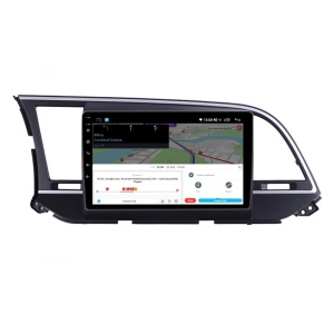 Navigatie dedicata cu Android Hyundai Elantra VI 2015 - 2018, 4GB RAM, Radio GPS Dual Zone, Display HD QLED 9" Touchscreen, Internet Wi-Fi si slot SIM 4G, Bluetooth, MirrorLink, USB 100292988
