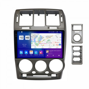 Navigatie dedicata cu Android Hyundai Getz 2001 - 2011, 4GB RAM, Radio GPS Dual Zone, Display 2K QLED 9.5" Touchscreen, Internet Wi-Fi si slot SIM 4G, Bluetooth, MirrorLink, USB, Waze 105628