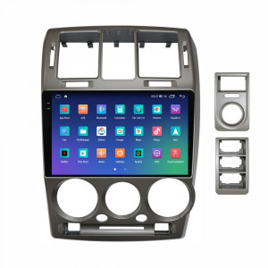 Navigatie dedicata cu Android Hyundai Getz 2001 - 2011, 4GB RAM, Radio GPS Dual Zone, Display 2K QLED 9.5" Touchscreen, Internet Wi-Fi si slot SIM 4G, Bluetooth, MirrorLink, USB, Waze 109668