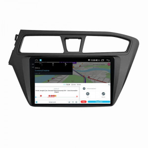 Navigatie dedicata cu Android Hyundai i20 2014 - 2018, 8GB RAM, Radio GPS Dual Zone, Display 2K QLED 9.5" Touchscreen, Internet Wi-Fi si slot SIM 4G, Bluetooth, MirrorLink, USB, Waze 112388