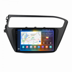 Navigatie dedicata cu Android Hyundai i20 2018 - 2020, 4GB RAM, Radio GPS Dual Zone, Display 2K QLED 9.5" Touchscreen, Internet Wi-Fi si slot SIM 4G, Bluetooth, MirrorLink, USB, Waze 103988