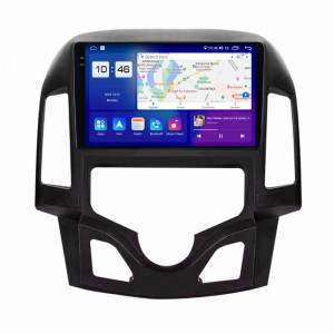 Navigatie dedicata cu Android Hyundai i30 2007 - 2012, clima automata, 8GB RAM, Radio GPS Dual Zone, Display 2K QLED 9.5" Touchscreen, Internet Wi-Fi si slot SIM 4G, Bluetooth, MirrorLink, USB, Waze 106308