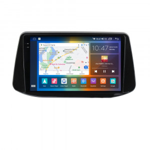 Navigatie dedicata cu Android Hyundai i30 dupa 2017, 4GB RAM, Radio GPS Dual Zone, Display 2K QLED 9.5" Touchscreen, Internet Wi-Fi si slot SIM 4G, Bluetooth, MirrorLink, USB, Waze 104478