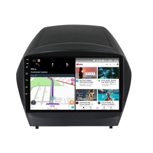 Navigatie dedicata cu Android Hyundai ix35 2009 - 2015, 4GB RAM, Radio GPS Dual Zone, Display HD QLED 9" Touchscreen, Internet Wi-Fi si slot SIM 4G, Bluetooth, MirrorLink, USB 100266138