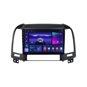 Navigatie dedicata cu Android Hyundai Santa Fe II 2006 - 2012, 4GB RAM, Radio GPS Dual Zone, Display HD IPS 9" Touchscreen, Internet Wi-Fi, Bluetooth, MirrorLink, USB - Img 1