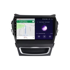 Navigatie dedicata cu Android Hyundai Santa Fe III / Grand Santa Fe 2012 - 2018, 4GB RAM, Radio GPS Dual Zone, Display HD QLED 9" Touchscreen, Internet Wi-Fi si slot SIM 4G, Bluetooth, MirrorLink, USB 100289568