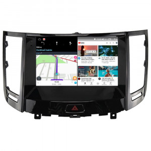 Navigatie dedicata cu Android Infiniti FX35 2008 - 2012, 4GB RAM, Radio GPS Dual Zone, Display 2K QLED 9.5" Touchscreen, Internet Wi-Fi si slot SIM 4G, Bluetooth, MirrorLink, USB, Waze 109678