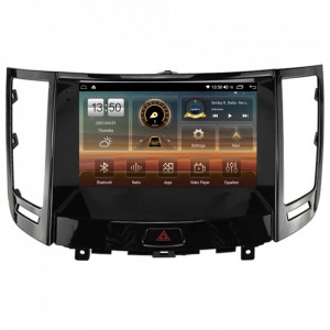 Navigatie dedicata cu Android Infiniti FX35 2008 - 2012, 8GB RAM, Radio GPS Dual Zone, Display HD QLED 9" Touchscreen, Internet Wi-Fi si slot SIM 4G, Bluetooth, MirrorLink, USB