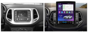 Navigatie dedicata cu Android Jeep Compass II 2016 - 2021, 8GB 64518
