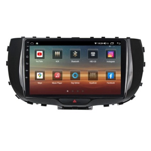 Navigatie dedicata cu Android Kia Soul dupa 2019, 4GB RAM, Radio GPS Dual Zone, Display HD QLED 9" Touchscreen, Internet Wi-Fi si slot SIM 4G, Bluetooth, MirrorLink, USB 100253418