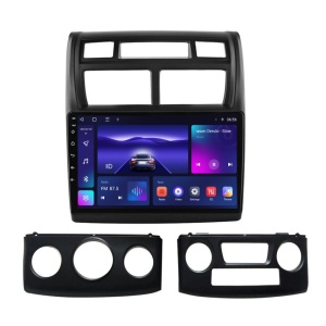 Navigatie dedicata cu Android KIA Sportage 2004 - 2010, 4GB RAM, Radio GPS Dual Zone, Display HD IPS 9" Touchscreen, Internet Wi-Fi, Bluetooth, MirrorLink, USB