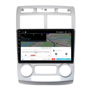 Navigatie dedicata cu Android KIA Sportage 2004 - 2010 fabricata in Coreea, clima automata, 2GB RAM, Radio GPS Dual Zone, Display HD QLED 9" Touchscreen, Internet Wi-Fi si slot SIM 4G, Bluetooth, MirrorLink, USB 100290348