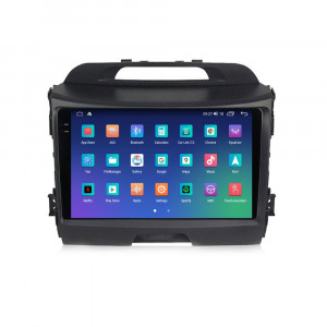 Navigatie dedicata cu Android KIA Sportage 2010 - 2016, 4GB RAM, Radio GPS Dual Zone, Display 2K QLED 9.5" Touchscreen, Internet Wi-Fi si slot SIM 4G, Bluetooth, MirrorLink, USB, Waze 108558