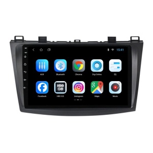 Navigatie dedicata cu Android Mazda 3 2009 - 2013, 1GB RAM, Radio GPS Dual Zone, Display HD IPS 9" Touchscreen, Internet Wi-Fi, Bluetooth, MirrorLink, USB 100479558
