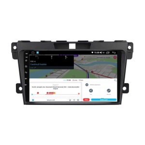 Navigatie dedicata cu Android Mazda CX-7 2006 - 2015, 2GB RAM, Radio GPS Dual Zone, Display HD QLED 9" Touchscreen, Internet Wi-Fi si slot SIM 4G, Bluetooth, MirrorLink, USB 100290828