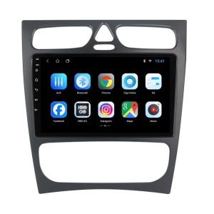Navigatie dedicata cu Android Mercedes C-Class W203 2000 - 2004, 2GB RAM, Radio GPS Dual Zone, Display HD IPS 9" Touchscreen, Internet Wi-Fi, Bluetooth, MirrorLink, USB 100482438