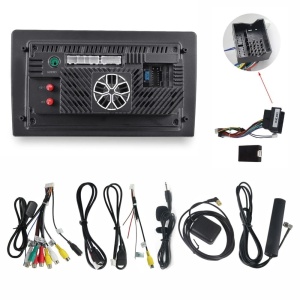 Navigatie dedicata cu Android Mercedes C-Class W203 2004 - 2007, 2GB RAM, Radio GPS Dual Zone, Display HD QLED 9" Touchscreen, Internet Wi-Fi si slot SIM 4G, Bluetooth, MirrorLink, USB 100271028