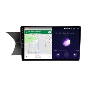 Navigatie dedicata cu Android Mercedes C-Class W204 2011 - 2014, 4GB RAM, Radio GPS Dual Zone, Display HD QLED 9" Touchscreen, Internet Wi-Fi si slot SIM 4G, Bluetooth, MirrorLink, USB 100269468