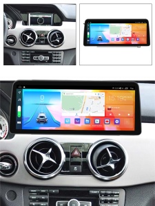Navigatie dedicata cu Android Mercedes GLK X204 2012 - 2015, 4GB RAM, Radio GPS Dual Zone, Display QLED 12.3" Touchscreen, Internet Wi-Fi si slot SIM 4G, Bluetooth, MirrorLink, USB 100298988