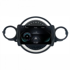 Navigatie dedicata cu Android Mini Clubman / Clubvan (R55) 2006 - 2014, 12GB RAM, Radio GPS Dual Zone, Display 2K QLED 9.5" Touchscreen, Internet Wi-Fi si slot SIM 4G, Bluetooth, MirrorLink, USB, Waze 97578