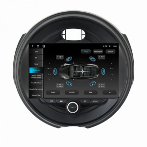 Navigatie dedicata cu Android Mini Clubman (F54) 2015 - 2020, 12GB RAM, Radio GPS Dual Zone, Display 2K QLED 9.5" Touchscreen, Internet Wi-Fi si slot SIM 4G, Bluetooth, MirrorLink, USB, Waze 98288