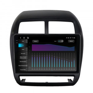 Navigatie dedicata cu Android Mitsubishi ASX 2016 - 2019, 12GB RAM, Radio GPS Dual Zone, Display 2K QLED 9.5" Touchscreen, Internet Wi-Fi si slot SIM 4G, Bluetooth, MirrorLink, USB, Waze 99098