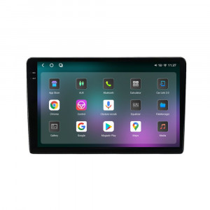 Navigatie dedicata cu Android Mitsubishi L200 dupa 2015, 12GB RAM, Radio GPS Dual Zone, Display 2K QLED 9.5" Touchscreen, Internet Wi-Fi si slot SIM 4G, Bluetooth, MirrorLink, USB, Waze 96238