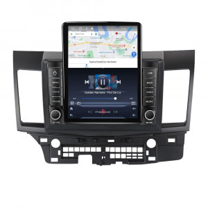 Navigatie dedicata cu Android Mitsubishi Lancer dupa 2007, 1GB RAM, Radio GPS Dual Zone, Touchscreen IPS 9.7" HD tip Tesla, Internet Wi-Fi, Bluetooth, MirrorLink, USB, Waze 90888