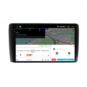 Navigatie dedicata cu Android Nissan Leaf I 2010 - 2017, 8GB RAM, Radio GPS Dual Zone, Display 2K QLED 9.5" Touchscreen, Internet Wi-Fi si slot SIM 4G, Bluetooth, MirrorLink, USB 100013358