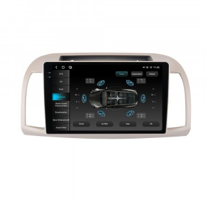 Navigatie dedicata cu Android Nissan Micra III 2003 - 2010, 12GB RAM, Radio GPS Dual Zone, Display 2K QLED 9.5" Touchscreen, Internet Wi-Fi si slot SIM 4G, Bluetooth, MirrorLink, USB, Waze 99108