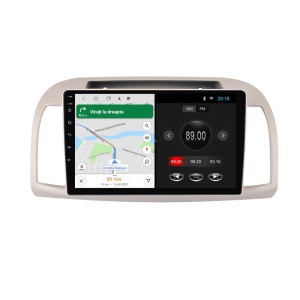Navigatie dedicata cu Android Nissan Micra III 2003 - 2010, 2GB RAM, Radio GPS Dual Zone, Display HD IPS 9" Touchscreen, Internet Wi-Fi, Bluetooth, MirrorLink, USB 100521558