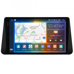 Navigatie dedicata cu Android Nissan Micra V dupa 2017, 4GB RAM, Radio GPS Dual Zone, Display 2K QLED 9.5" Touchscreen, Internet Wi-Fi si slot SIM 4G, Bluetooth, MirrorLink, USB, Waze 105778