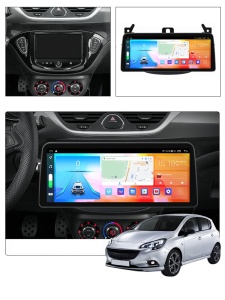 Navigatie dedicata cu Android Opel Adam 2012 - 2016, 4GB RAM, Radio GPS Dual Zone, Display QLED 12.3" Touchscreen, Internet Wi-Fi si slot SIM 4G, Bluetooth, MirrorLink, USB 100298778