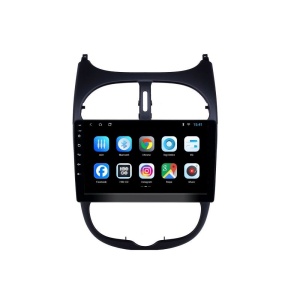 Navigatie dedicata cu Android Peugeot 206 1998 - 2009, 1GB RAM, Radio GPS Dual Zone, Display HD IPS 9" Touchscreen, Internet Wi-Fi, Bluetooth, MirrorLink, USB 100479918