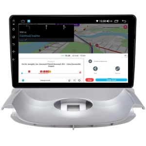 Navigatie dedicata cu Android Peugeot 206 1998 - 2009, 2GB RAM, Radio GPS Dual Zone, Display HD IPS 9'' Touchscreen, Internet Wi-Fi, Bluetooth, MirrorLink, USB 100530528