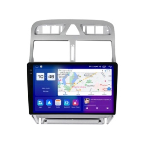 Navigatie dedicata cu Android Peugeot 307 2000 - 2013, 8GB RAM, Radio GPS Dual Zone, Display 2K QLED 9.5" Touchscreen, Internet Wi-Fi si slot SIM 4G, Bluetooth, MirrorLink, USB 100040908