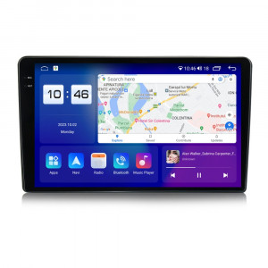 Navigatie dedicata cu Android Peugeot 308 II 2013 - 2021, 4GB RAM, Radio GPS Dual Zone, Display 2K QLED 9.5" Touchscreen, Internet Wi-Fi si slot SIM 4G, Bluetooth, MirrorLink, USB, Waze 104688