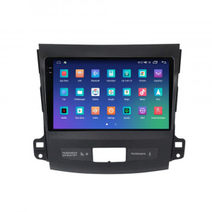 Navigatie dedicata cu Android Peugeot 4007 2007 - 2013, 8GB RAM, Radio GPS Dual Zone, Display 2K QLED 9.5" Touchscreen, Internet Wi-Fi si slot SIM 4G, Bluetooth, MirrorLink, USB, Waze 110288